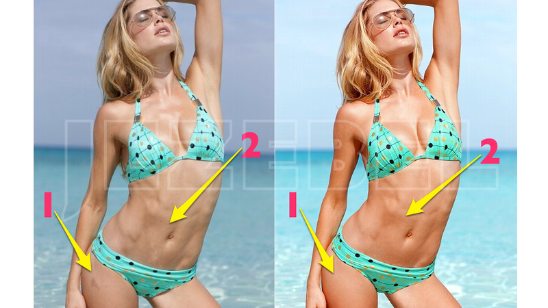 Illustration for article titled The Unretouched Images Victoria's Secret Doesn't Want You to See